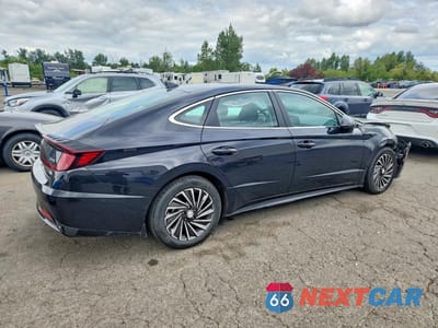 Trzecie zdjęcie samochodu z tyłu: 2023 HYUNDAI SONATA HYBRID SEL VIN:KMHL34JJ0PA078829 - miniatura