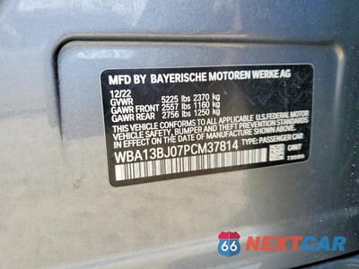 Zdjęcie 12 z 12 samochodu: 2023 BMW 530 XI VIN:WBA13BJ07PCM37814 - miniatura