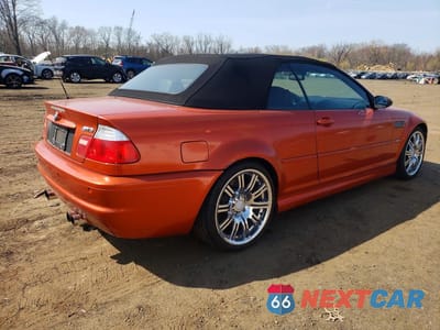 Trzecie zdjęcie samochodu z tyłu: 2004 BMW M3 VIN:WBSBR93494PK05100 - miniatura