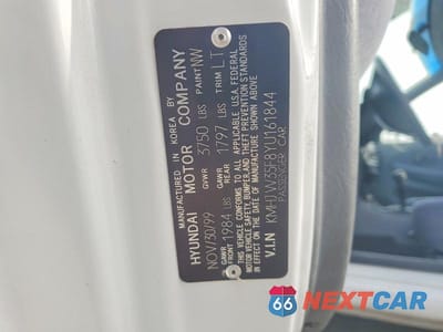 Zdjęcie 13 z 13 samochodu: 2000 HYUNDAI ELANTRA GLS VIN:KMHJW35F8YU161844 - miniatura