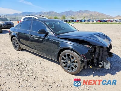 Czwarte zdjęcie samochodu z boku: 2013 AUDI A4 PREMIUM PLUS VIN:WAUFFAFL9DN009155 - miniatura