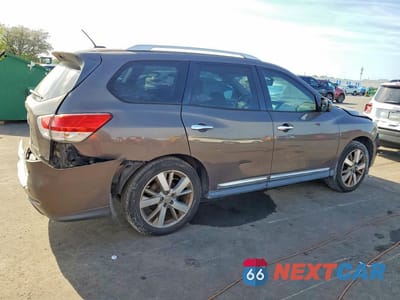 Trzecie zdjęcie samochodu z tyłu: 2015 NISSAN PATHFINDER S VIN:5N1AR2MNXFC664076 - miniatura