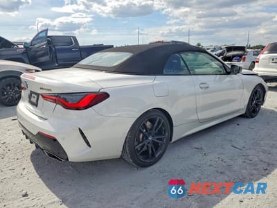 Trzecie zdjęcie samochodu z tyłu: 2021 BMW M440I VIN:WBA53AT08MCG90650 - miniatura