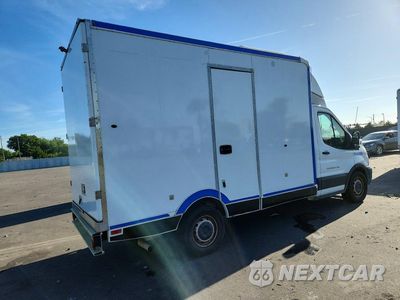 Trzecie zdjęcie samochodu z tyłu: 2020 FORD TRANSIT DELIVERY TRUCK VIN:1FDBW5Z8XLKA95569 - miniatura