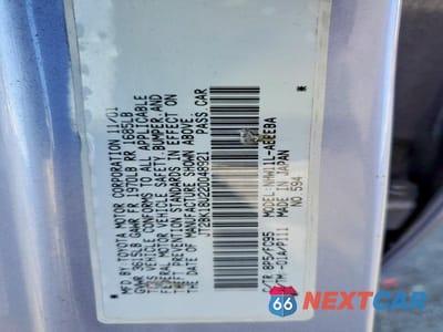 Zdjęcie 12 z 12 samochodu: 2002 TOYOTA PRIUS BASE VIN:JT2BK18U220048921 - miniatura