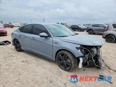 Czwarte zdjęcie samochodu z boku: 2026 ACURA INTEGRA A-SPEC TECH VIN:19UDE4H66TA007411 - miniatura