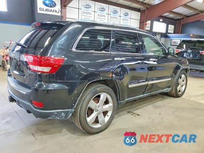 Trzecie zdjęcie samochodu z tyłu: 2011 JEEP GRAND CHEROKEE OVERLAND VIN:1J4RR6GT4BC560485 - miniatura