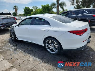 Drugie zdjęcie samochodu z przodu: 2020 MERCEDES-BENZ CLA 250 VIN:WDD5J4GB9LN062642 - miniatura