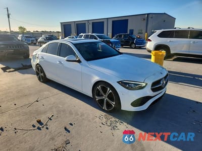 Czwarte zdjęcie samochodu z boku: 2024 MERCEDES-BENZ C 300 VIN:W1KAF4GB1RR175034 - miniatura