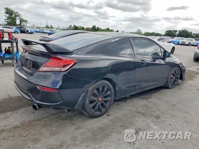 Trzecie zdjęcie samochodu z tyłu: 2014 HONDA CIVIC EXL VIN:2HGFG3B05EH506089 - miniatura