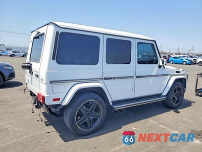 Trzecie zdjęcie samochodu z tyłu: 2016 MERCEDES-BENZ G 63 AMG VIN:WDCYC7DF2GX255908 - miniatura