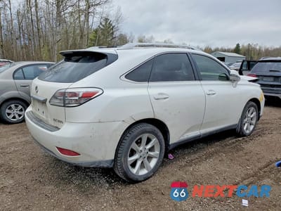 Trzecie zdjęcie samochodu z tyłu: 2010 LEXUS RX 350 VIN:JTJBK1BA3A2418442 - miniatura