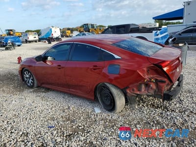 Drugie zdjęcie samochodu z przodu: 2020 HONDA CIVIC LX VIN:2HGFC2F68LH576042 - miniatura