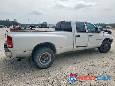Trzecie zdjęcie samochodu z tyłu: 2003 DODGE RAM 3500 ST VIN:3D7MA48633G777261 - miniatura