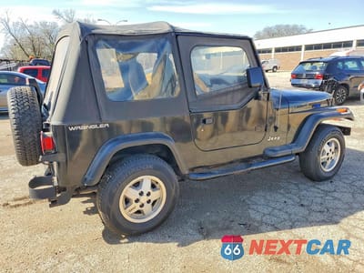 Trzecie zdjęcie samochodu z tyłu: 1994 JEEP WRANGLER / YJ S VIN:1J4FY19P9RP452519 - miniatura