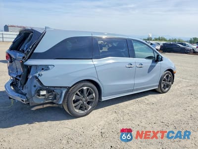 Trzecie zdjęcie samochodu z tyłu: 2024 HONDA ODYSSEY ELITE VIN:5FNRL6H93RB001159 - miniatura