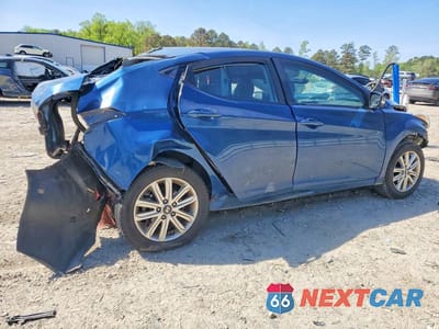 Trzecie zdjęcie samochodu z tyłu: 2016 HYUNDAI ELANTRA SE VIN:KMHDH4AEXGU618419 - miniatura