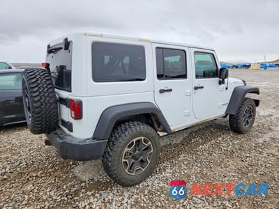 Trzecie zdjęcie samochodu z tyłu: 2016 JEEP WRANGLER UNLIMITED RUBICON VIN:1C4BJWFG0GL135131 - miniatura