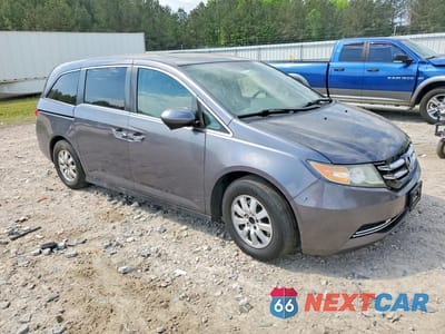 Czwarte zdjęcie samochodu z boku: 2015 HONDA ODYSSEY EXL VIN:5FNRL5H66FB031638 - miniatura