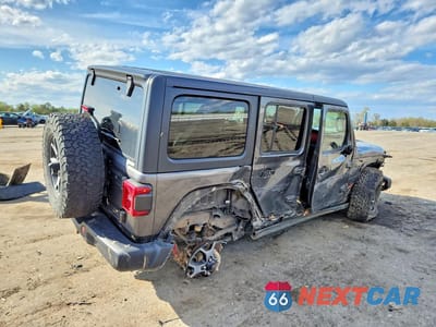 Trzecie zdjęcie samochodu z tyłu: 2019 JEEP WRANGLER UNLIMITED RUBICON VIN:1C4HJXFG4KW634246 - miniatura