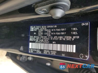 Zdjęcie 13 z 13 samochodu: 2023 TOYOTA 4RUNNER SR5 PREMIUM VIN:JTEFU5JR1P5303631 - miniatura