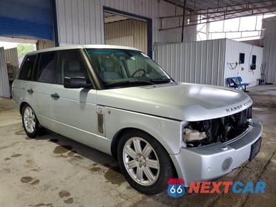 Czwarte zdjęcie samochodu z boku: 2008 LAND ROVER RANGE ROVER HSE VIN:SALME15488A292676 - miniatura