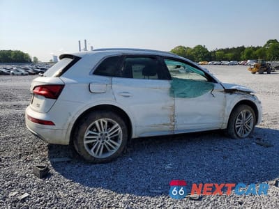 Trzecie zdjęcie samochodu z tyłu: 2018 AUDI Q5 PRESTIGE VIN:WA1CNAFY7J2054591 - miniatura