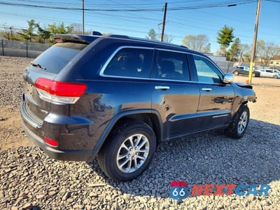 Trzecie zdjęcie samochodu z tyłu: 2016 JEEP GRAND CHEROKEE LIMITED VIN:1C4RJFBG1GC412115 - miniatura