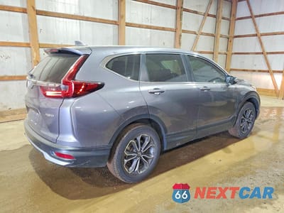 Trzecie zdjęcie samochodu z tyłu: 2021 HONDA CR-V EX VIN:5J6RW2H52ML007547 - miniatura