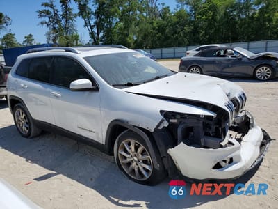Czwarte zdjęcie samochodu z boku: 2015 JEEP CHEROKEE LIMITED VIN:1C4PJLDB4FW505702 - miniatura