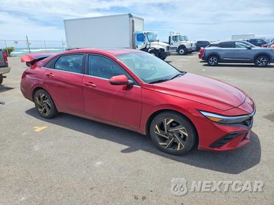 Czwarte zdjęcie samochodu z boku: 2024 HYUNDAI ELANTRA HYBRID LIMITED VIN:KMHLN4DJ1RU102627 - miniatura