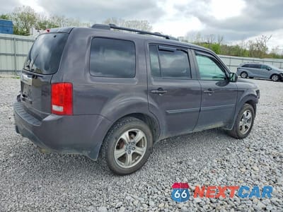 Trzecie zdjęcie samochodu z tyłu: 2013 HONDA PILOT EXL VIN:5FNYF4H51DB018474 - miniatura