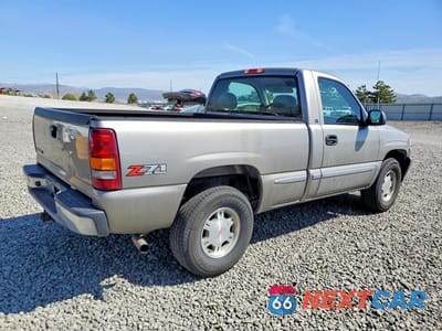 Trzecie zdjęcie samochodu z tyłu: 2001 GMC NEW SIERRA K1500 VIN:1GTEK14V51Z191133 - miniatura