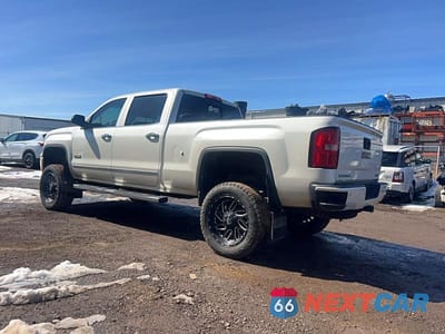 Trzecie zdjęcie samochodu z tyłu: 2015 GMC SIERRA K1500 SLT VIN:3GTU2VEC8FG443383 - miniatura