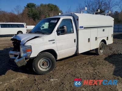 2017 FORD ECONOLINE E350 SUPER DUTY CUTAWAY VAN 1FDWE3F66HDC46494 - główne zdjęcie licytacji z USA - miniatura