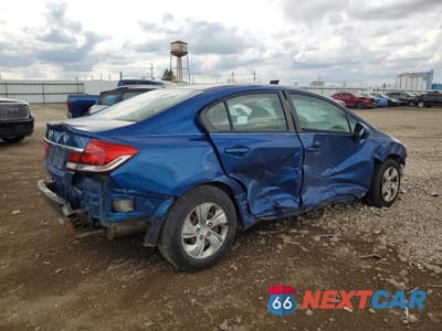 Trzecie zdjęcie samochodu z tyłu: 2014 HONDA CIVIC LX VIN:19XFB2F55EE204813 - miniatura
