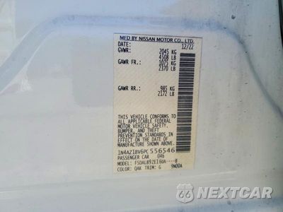 Zdjęcie 13 z 13 samochodu: 2023 NISSAN LEAF VIN:1N4AZ1BV6PC556546 - miniatura