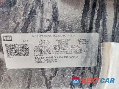 Zdjęcie 13 z 13 samochodu: 2023 CHEVROLET BOLT EUV LT VIN:1G1FY6S01P4206720 - miniatura