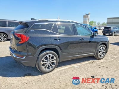 Trzecie zdjęcie samochodu z tyłu: 2018 GMC TERRAIN SLT VIN:3GKALPEX7JL142588 - miniatura