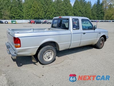 Trzecie zdjęcie samochodu z tyłu: 1993 FORD RANGER SUPER CAB VIN:1FTCR14U1PPA16134 - miniatura