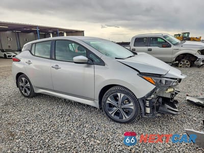 Czwarte zdjęcie samochodu z boku: 2020 NISSAN LEAF SV PLUS VIN:1N4BZ1CP4LC301697 - miniatura