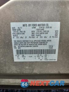 Zdjęcie 13 z 13 samochodu: 2017 FORD EDGE SEL VIN:2FMPK4J86HBC32659 - miniatura
