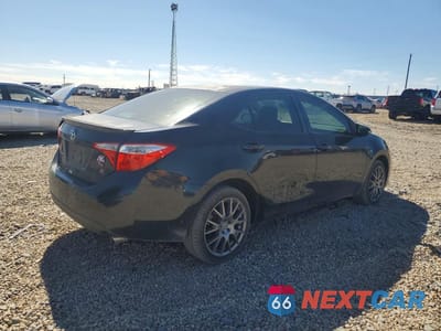 Trzecie zdjęcie samochodu z tyłu: 2014 TOYOTA COROLLA S PLUS VIN:5YFBURHE0EP031053 - miniatura