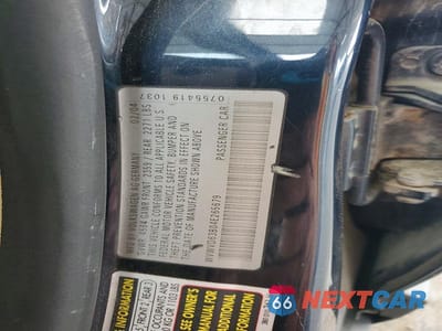 Zdjęcie 12 z 12 samochodu: 2004 VOLKSWAGEN PASSAT GLS VIN:WVWVD63B04E265679 - miniatura