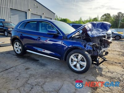 Czwarte zdjęcie samochodu z boku: 2018 AUDI Q5 PREMIUM PLUS VIN:WA1BNAFY6J2075055 - miniatura