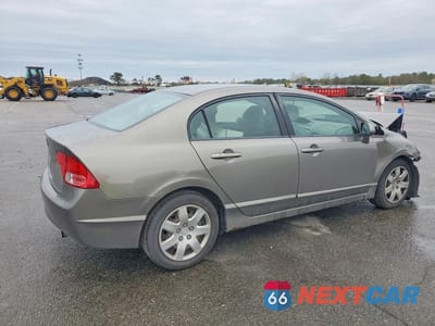Trzecie zdjęcie samochodu z tyłu: 2007 HONDA CIVIC LX VIN:2HGFA16517H309046 - miniatura