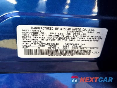 Zdjęcie 13 z 13 samochodu: 2020 INFINITI Q50 RED SPORT 400 VIN:JN1FV7APXLM630446 - miniatura