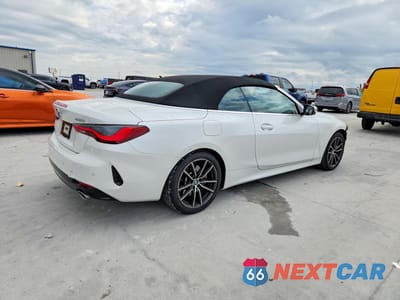 Trzecie zdjęcie samochodu z tyłu: 2025 BMW 430I VIN:WBA33DB07SCS94844 - miniatura