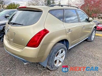 Czwarte zdjęcie samochodu z boku: 2005 NISSAN MURANO S VIN:JN8AZ08T15W325886 - miniatura