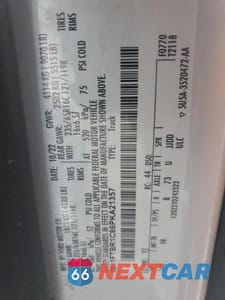 Zdjęcie 14 z 14 samochodu: 2023 FORD TRANSIT VIN:1FTBR1C86PKA21357 - miniatura